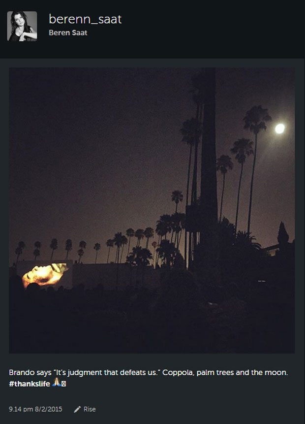 Beren Saat'ten 'mesajlı'  paylaşım - Resim: 3