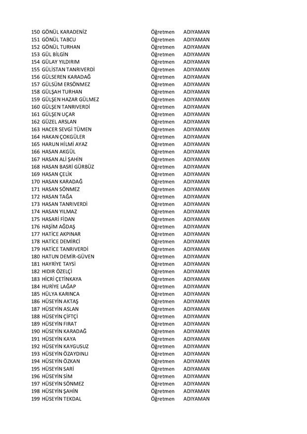 Görev iade edilen öğretmenlerin tam listesi 26 Kasım 2016 Resmi Gazete - Resim: 4