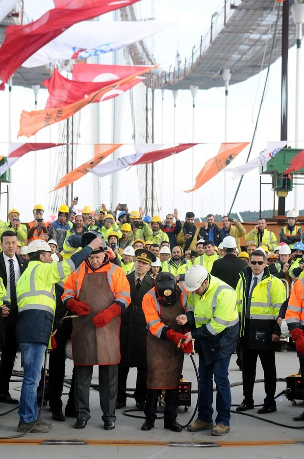 Yavuz Sultan Selim Köprüsü'nde tarihi anlar - Resim: 3