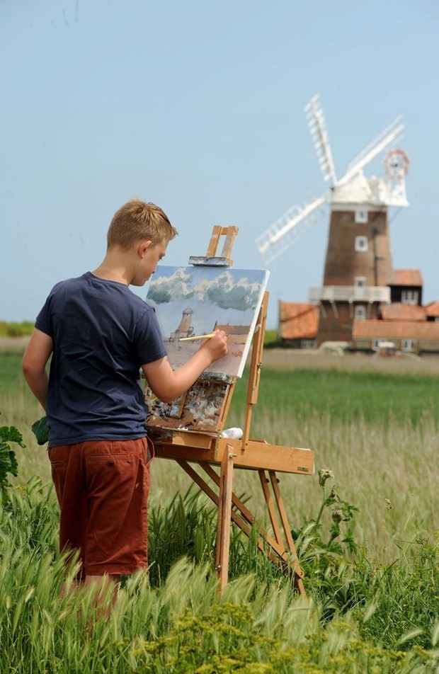 Küçük ressam milyoner oldu! Nasıl başardı? - Resim: 3