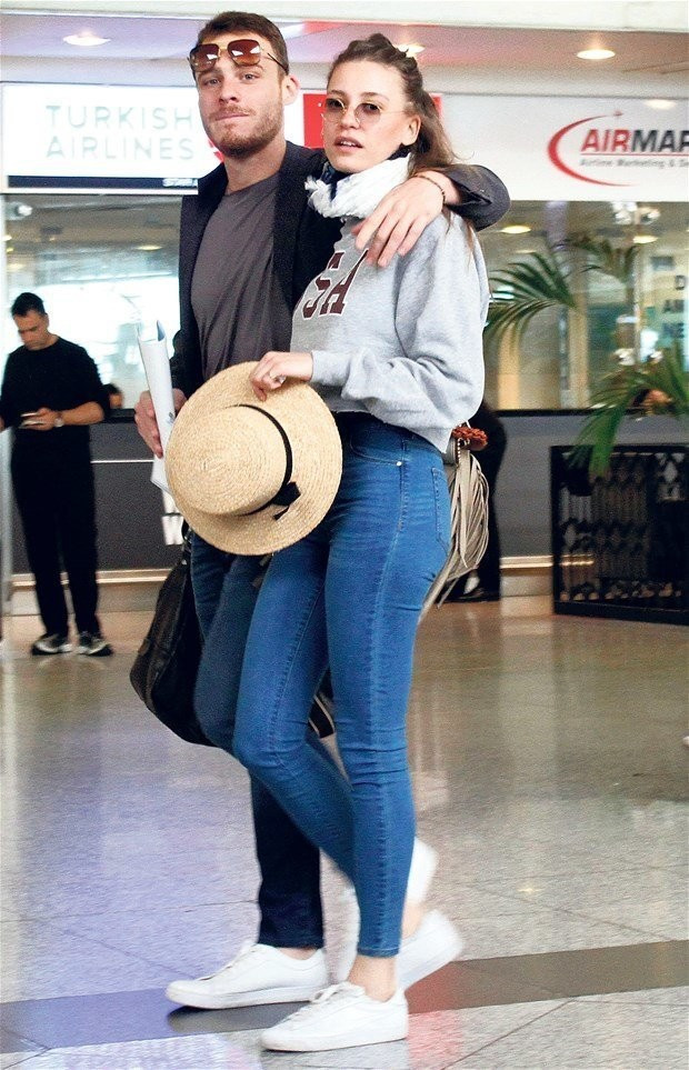 Serenay Sarıkaya tacize uğradı Kerem Bursin kavga etti olaylı gece - Resim: 1