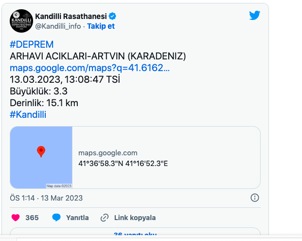 Şimdi de Artvin sallandı! Kandilli depremin şiddetini duyurdu - Resim: 0