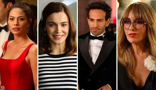 Demet Özdemir ve Buğra Gülsoy "Dünyayla Benim Aramda" dizisinde buluştu! İlk kareler olay oldu! - Resim: 4