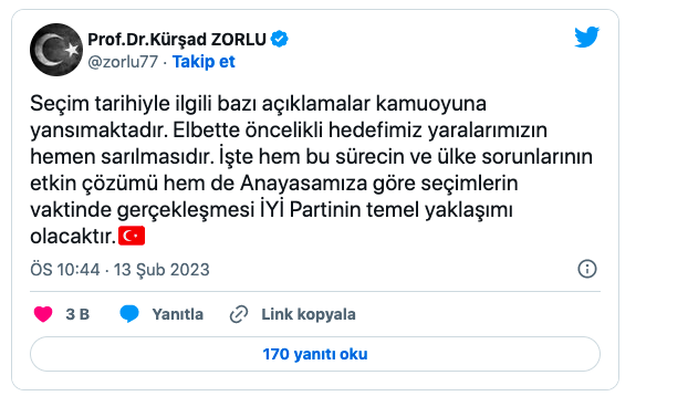 İyi Parti'den seçim tarihi açıklaması: Vaktinde gerçekleşmesi... - Resim: 0