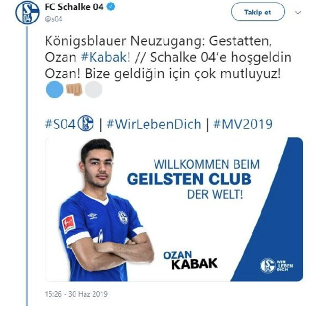Ozan Kabak'ın yeni takımı belli oldu! Schalke 04 resmen açıkladı - Resim: 0