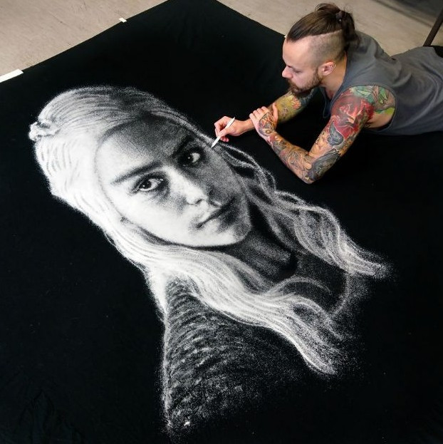 Yemek tuzuyla inanılmaz eserler ortaya koydu! - Resim: 3