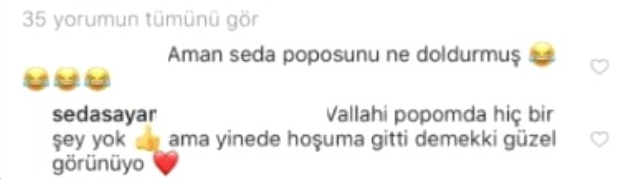 Poposuna estetik yorumu geldi Seda Sayan yemin ederek yanıt verdi - Resim: 3