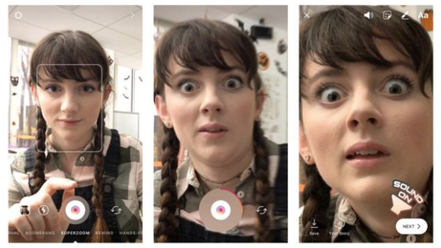 Instagram'ın yeni özelliği 'Superzoom' yeni eğlence aracı oldu - Resim: 2