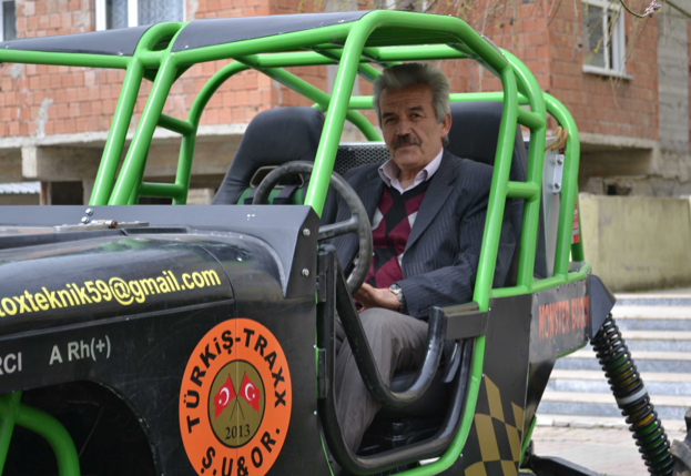 Tekirdağlı mucit öyle bir araç yaptı ki... - Resim: 1