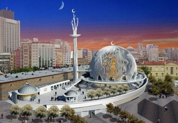 İşte Taksim'deki Camii! - Resim: 1