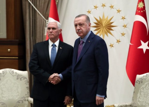Erdoğan'la görüşen Mike Pence açıkladı; YPG güvenli bölgeden çekilecek - Resim: 1
