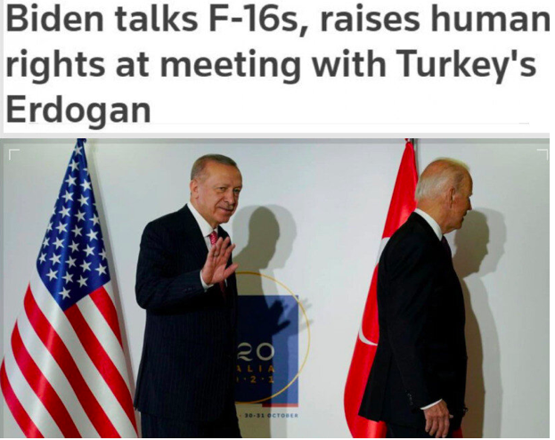 Cumhurbaşkanı Erdoğan ve ABD Başkanı Biden'ın ikili görüşmesi dünya basınında - Resim: 0