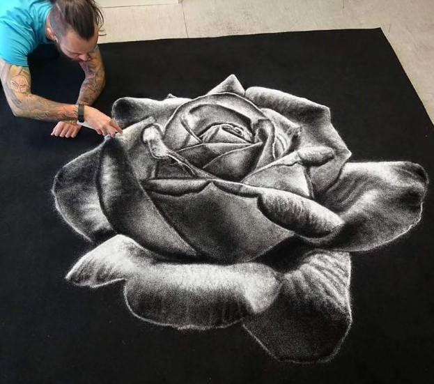 Yemek tuzuyla inanılmaz eserler ortaya koydu! - Resim: 1