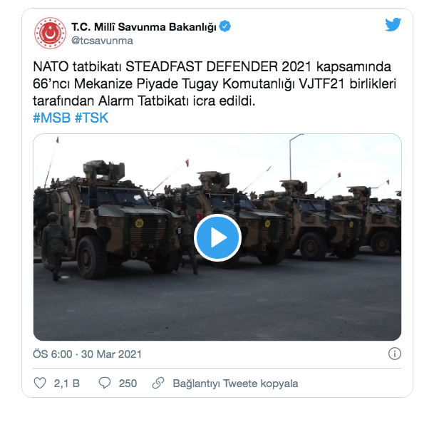 NATO Alarm Tatbikatı, Tekirdağ'da gerçekleştirildi - Resim: 0