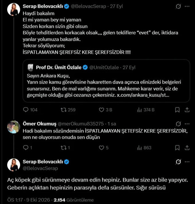 Abdullah Güler iftiracı Ümit Özlale'ye 'inşallah utanır' diyerek eşinin tweetiyle cevap verdi - Resim: 0
