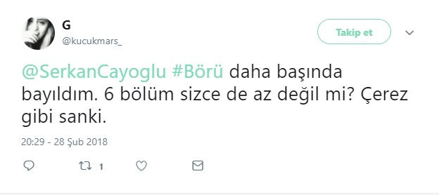 Börü dizisi beğenildi mi? İşte ilk yorumlar! - Resim: 1