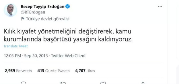 Süleyman Özışık: Çözülmüş başörtüsü sorununu tekrar çözdü! - Resim: 0
