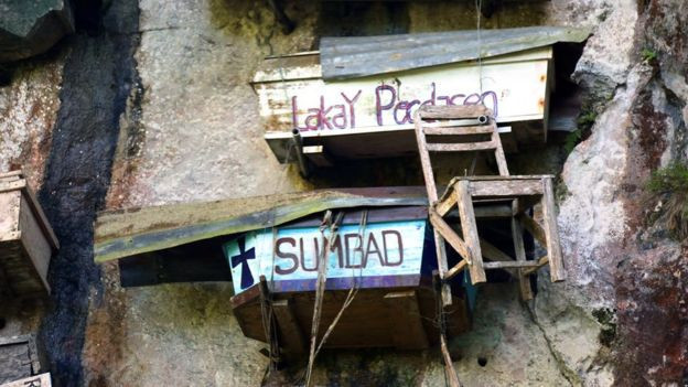 2000 yıllık gelenek: Uçurumda asılı tabutlar - Resim: 3