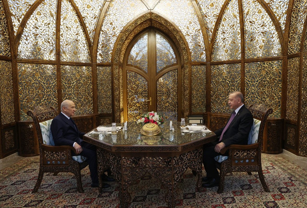 Cumhurbaşkanı Erdoğan ile Devlet Bahçeli iftarda buluştu - Resim: 1