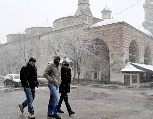 Ve kar Edirne'den giriş yaptı - Resim: 3