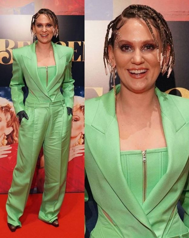 Farah Zeynep Abdullah'tan Bergen galasındaki yeşil takımını beğenmeyenlere cevap - Resim: 3