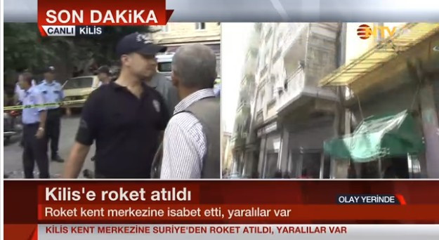 Kilis'te patlama olay yerinden ilk görüntüler - Resim: 1