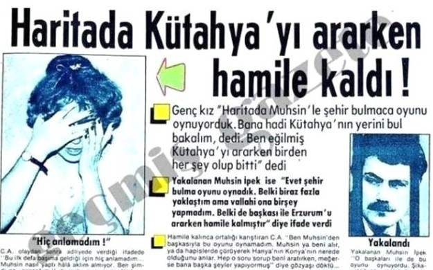 Haritada Kütahya'yı ararken hamile kaldı! - Resim: 1