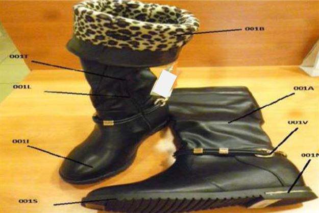 Bakanlık zehirli ayakkabıların fotoğrafını yayınladı - Resim: 2