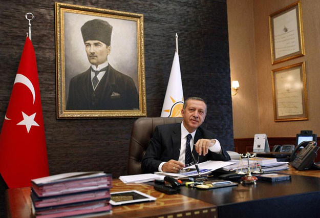 İşte Erdoğan'ın lüks çalışma ofisi - Resim: 2