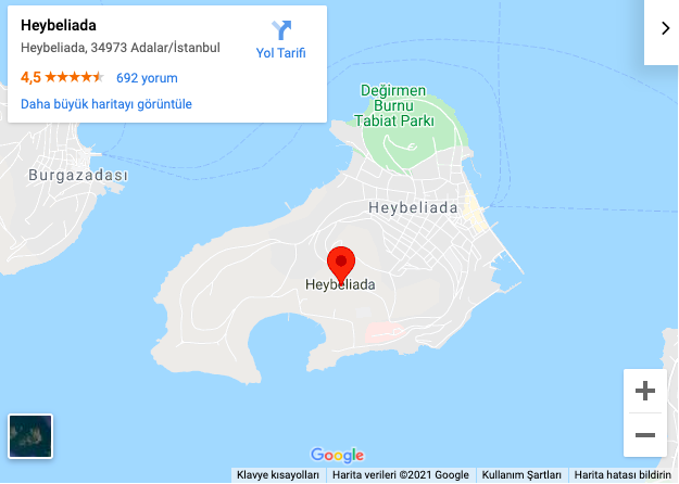 Heybeliada nerede nereye bağlı Heybeliada yangın haberleri son durum - Resim: 0