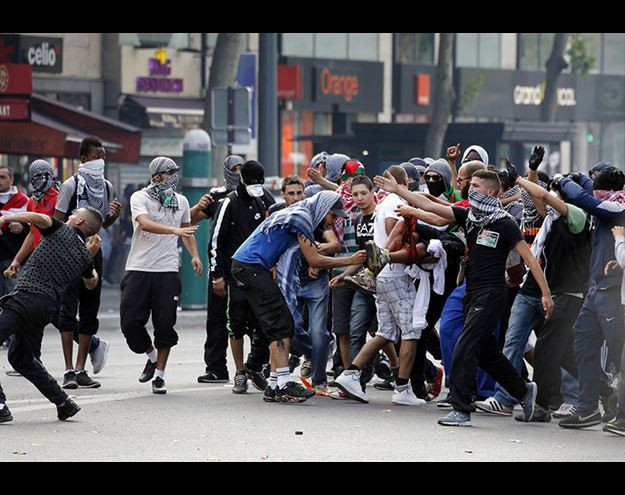 Paris'te İsrail protestosu sokakları karıştırdı - Resim: 2