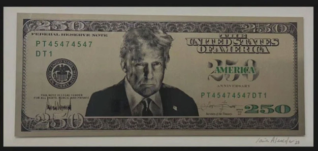 Donald Trump, kendi portresinin olduğu dolarları bastırmaya hazırlanıyor - Resim: 0