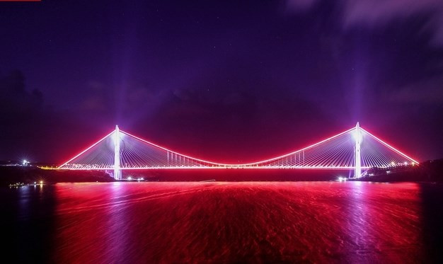 Yavuz Sultan Selim Köprüsü'nde görsel şölen - Resim: 2