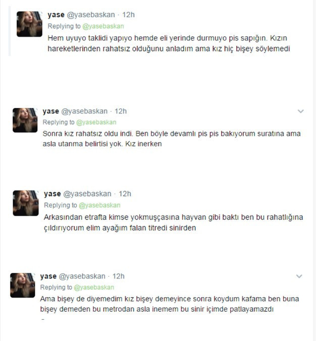 Metroda taciz skandalına bakın genç kız ne yapacağını şaşırdı! - Resim: 3