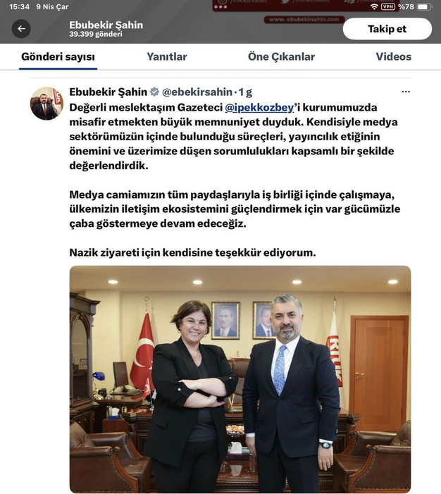 Emre Kongar'dan İpek Özbey'e RTÜK tepkisi - Resim: 0
