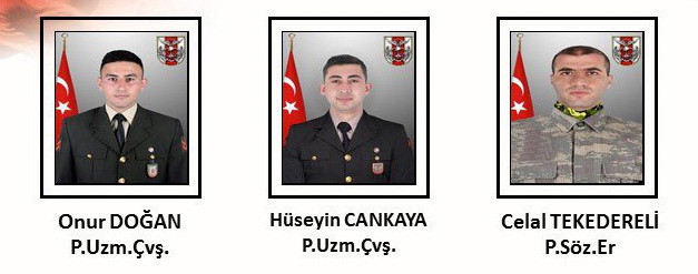 Pençe Kilit operasyonunda 4 askerimiz şehit oldu şehitlerin isimleri ve memleketleri belli oldu - Resim: 0