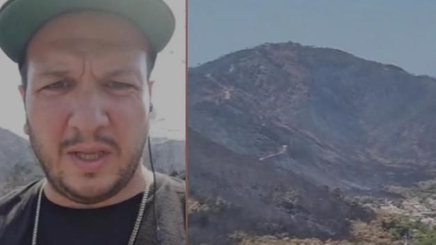 Şahan Gökbakar'dan MHP'ye 'Recep İvedik' cevabı! Kül olan Marmaris'i canlı yayınladı - Resim: 3