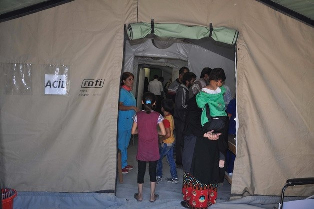 Cerablus'ta dikkat çeken polis kepleri - Resim: 2