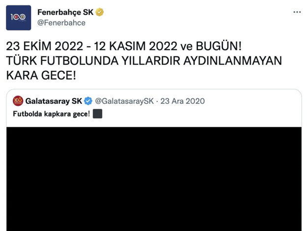 Fenerbahçe'den Sivasspor - Galatasaray maçına tepki - Resim: 0