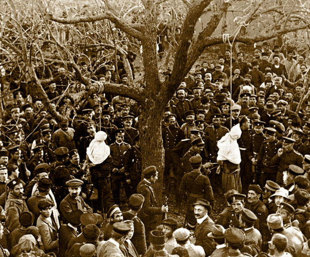 Balkan Harbi'ndeki köylüler böyle asıldı - Resim: 3