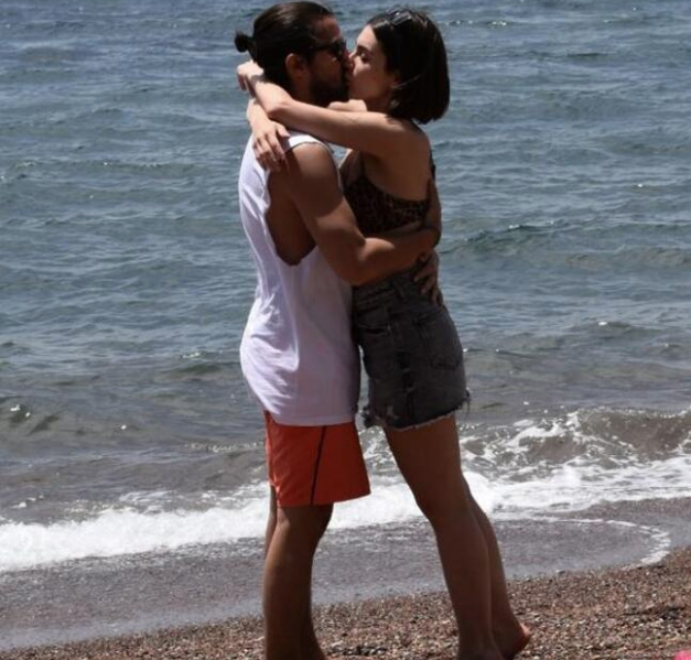 Fulya Zenginer nişanlısı Kuntay Tarık Evren ile romantizm pozları verdi - Resim: 3