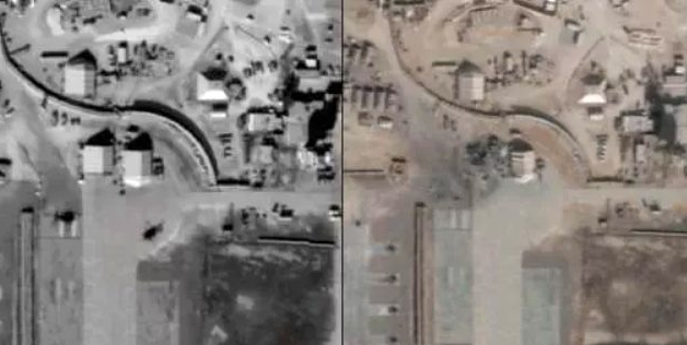 İran'ın füzelerle vurduğu ABD üsleri ilk kez görüntülendi! Yerle bir edilmiş - Resim: 3