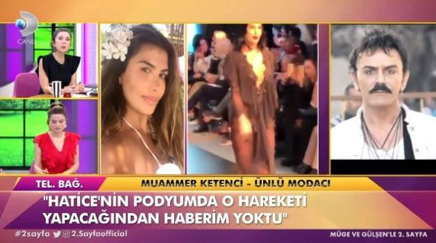 Hatice'nin podyumda kalçasını göstermesi olayının perde arkası ortaya çıktı! - Resim: 2