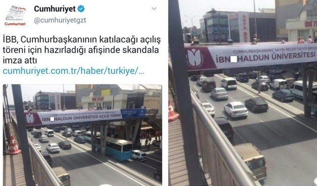 Cumhuriyet'ten afiş rezaleti: Photoshop'lu yalan haber! - Resim: 2