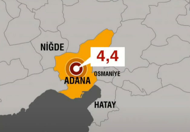 Adana'da deprem oldu! AFAD depremin büyüklüğünü duyudu - Resim: 0