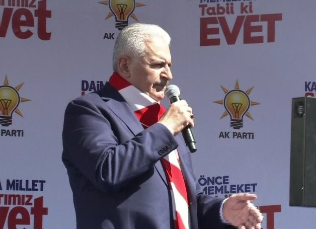 Yozgat Binali Yıldırım'ı böyle karşıladı - Resim: 4
