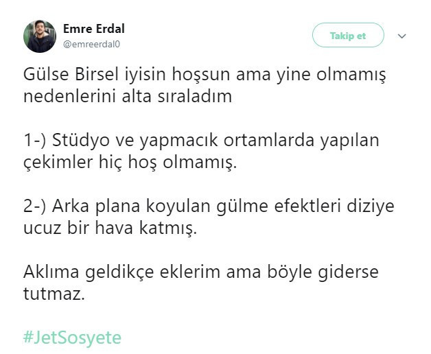 Jet Sosyete beğenildi mi? Reytinglerden önce tepkiler - Resim: 2