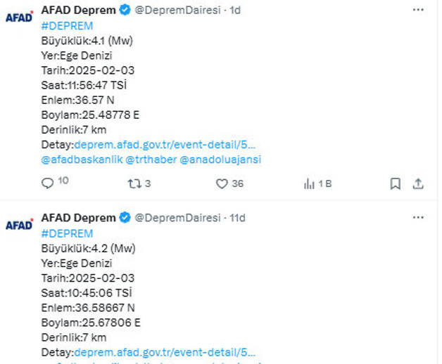 Ege'de her dakika deprem oluyor! Bölge beşik gibi sallanıyor, AFAD'dan açıklama - Resim: 0