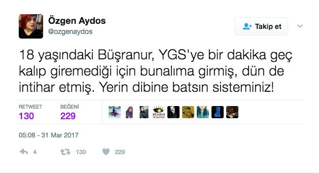 YGS'ye giremediği için intihar eden Büşranur Kalaycı için tepkiler büyüyor - Resim: 2