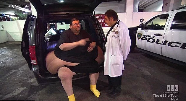 Tam 381 kiloydu Dr. Nowzaradan işi ele aldı ama sonu facia! - Resim: 2